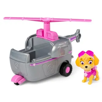 Set figurina cu vehicul Paw Patrol - Skye, Helicopter