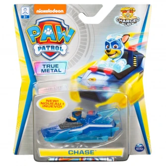 Набор фигурок Paw Patrol True Metal Vehicle - Заряженный, Чейз