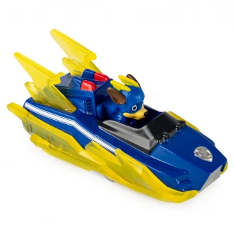 Set figurina cu vehicul Paw Patrol True Metal - Charged Up, Chase