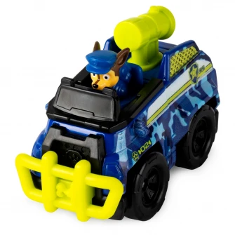 Set figurina cu vehicul Paw Patrol True Metal - Jungle Rescue, Chase