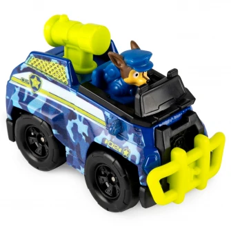 Set figurina cu vehicul Paw Patrol True Metal - Jungle Rescue, Chase