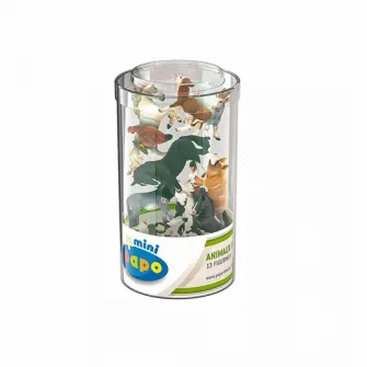 Set figurine Papo - 13 Minifigurine, Animale Ferma