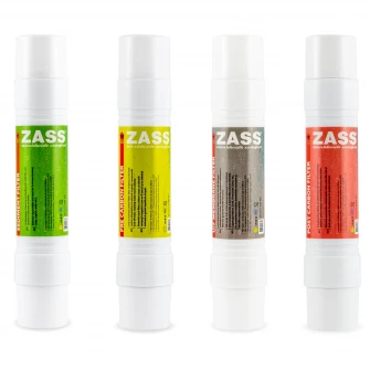 Set filtre apa Zass (4 filtre) pentru modelul de dozator ZWD 05 WF, ZWD 06 WF, ZWD 07 WF si ZWD 08 WF