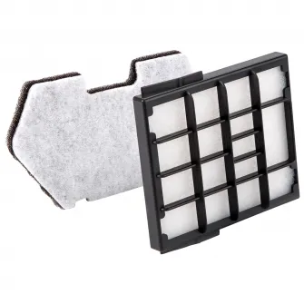 Set filtre aspirator Heinner VARIO_ACC3, compatibil cu modelul HVC-V700BK, 2 buc/set, 1 filtru de admisie, 1 filtru de evacuare