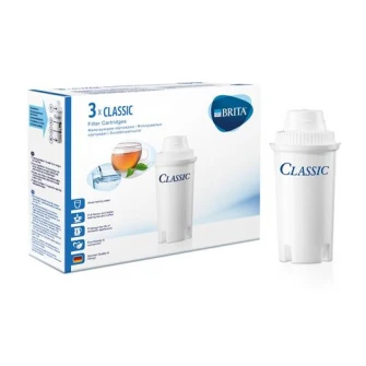 Set Filtre Brita Classic pentru dispozitivele de filtrare a apei, 3 buc
