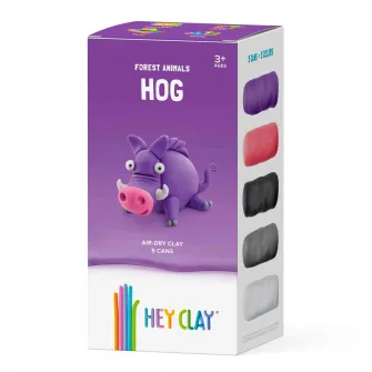 Set Hey Clay Forest Animals - Porc mistret