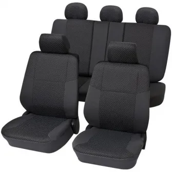 Set huse universale scaune auto Petex Malta, 15 piese, gri