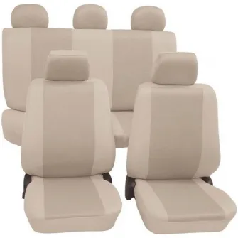 Set huse universale scaune auto Petex Sydney, 11 piese, bej