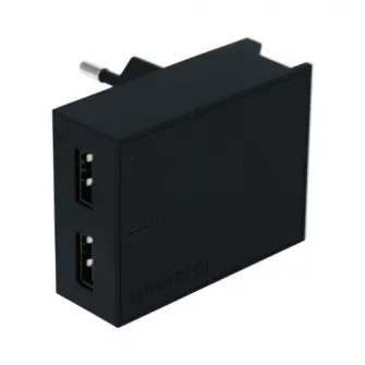 Set Incarcator retea Swissten Smart IC 2xUSB 3A+Cablu Date Lightning 1.2m, Negru