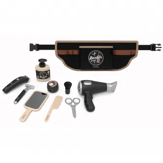 Set joaca Smoby - Centura frizerie, cu 10 accesorii, lumini si sunete