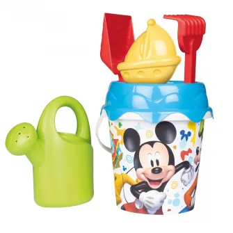 Set jucarii nisip Smoby - Disney Mickey Mouse, galetusa cu accesorii
