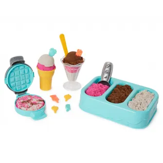Set Kinetic Sand - Ice Cream Treats, 454 g