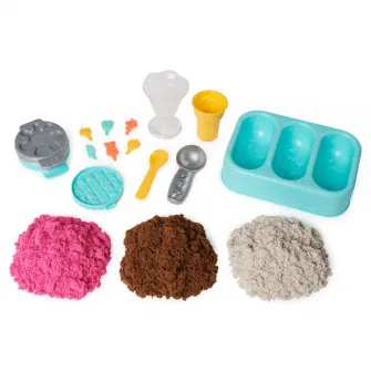 Set Kinetic Sand - Ice Cream Treats, 454 g