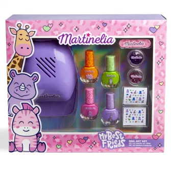 Set manichiura Martinellia - My Best Friends, cu uscator unghii