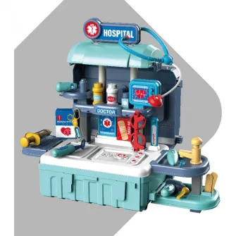 Set Mappy 3 in 1 cu 38 accesorii pentru micul doctor