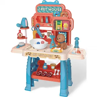 Set Mappy Cute Pet cu 46 piese pentru micul medic veterinar