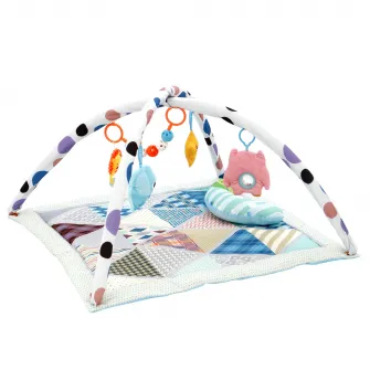 Set Mappy salteluta interactiva cu arcade si jucarii si cort, bleu