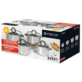 Set oale 8 piese, Ambition, Berry