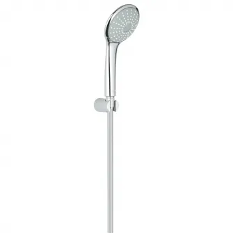 Set para de dus Grohe Euphoria 110, 1 functie, anti-calcar, suport si furtun inclus, Crom