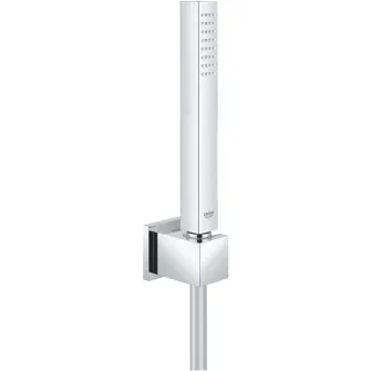 Set para de dus Grohe Euphoria Cube Stick 27702000, 1/2, universala, suport, furtun 1.25 m, 1 pulverizare, Crom