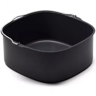 Set pentru copt XXL Philips Airfryer HD9957/00, seria 5000, Tava de copt (2,5l), 9 forme din silicon pentru briose