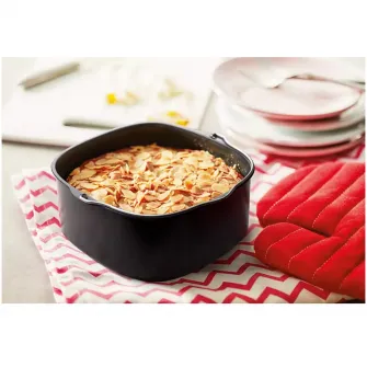 Set pentru copt XXL Philips Airfryer HD9957/00, seria 5000, Tava de copt (2,5l), 9 forme din silicon pentru briose