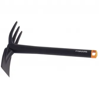 Set pentru plantat Fiskars Solid 2 piese, plantator, sapaliga, material FiberCompв„ў