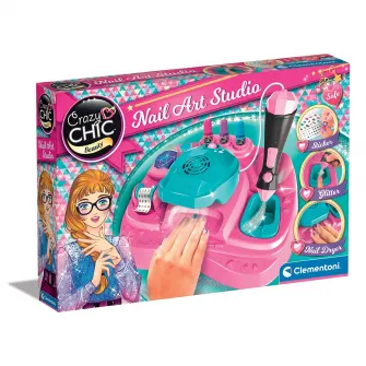 Set pentru unghii Clementoni Crazy Chic - Nails Art