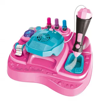 Set pentru unghii Clementoni Crazy Chic - Nails Art
