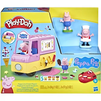 Набор Play-Doh - Свинка Пеппа, Грузовик с мороженым