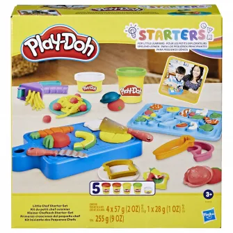 Set Play-Doh Starters - Little Chef, 5 cutii