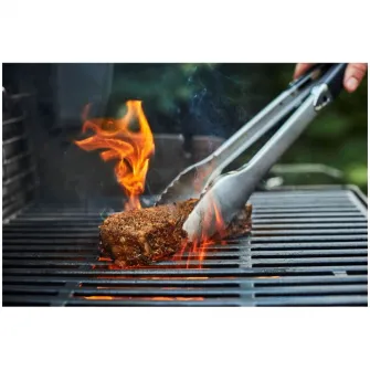 Set spatula si cleste Premium Weber, lungime 35 cm, inox