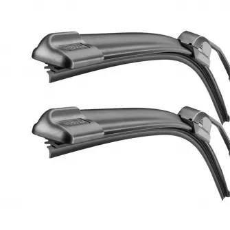 Set stergatoare Bosch AeroTwin Retrofit, pentru parbriz 60 cm si 47.5 cm, pentru prindere clasica (carlig)