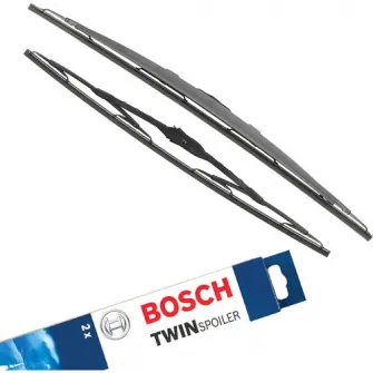 Set stergatoare Bosch Twin Spoiler, 55/40 cm pentru Ford Fiesta V, Ford Fusion, Opel Agila B, Suzuki Splash, Subaru Impreza