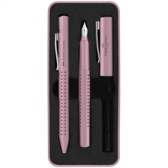 Набор ручек и шариковых ручек Faber-Castell Grip 2010 Rose