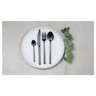 Set tacamuri Ambition Como, 24 piese, negre