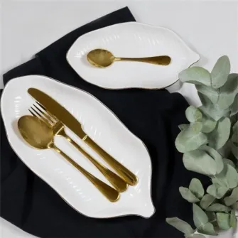 Set tacamuri Ambition Enna, 24 piese, aurii