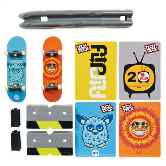 Set Tech Deck Vs. Series - Obstacol si fingerboard Lucas
