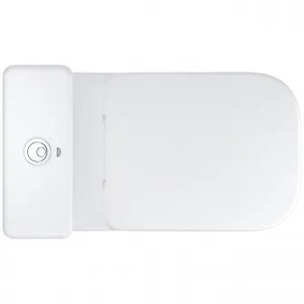 Set vas WC Grohe StartEdge 39814000, montaj pe podea, Rimless, capac SoftClose, rezervor, alb