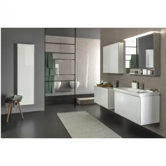 Set vas WC suspendat Geberit Acanto 502.718.00.1 cu capac WC, spalare verticala, forma inchisa, TurboFlush, ceramica, alb