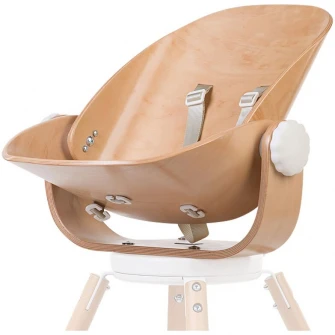 Sezut nou-nascut pentru scaun de masa Childhome Evolu 2/Evolu One.80, Maro/Alb