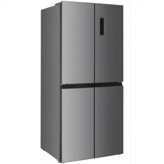 Side by Side BEKO GNO46624MXPN, No Frost, HarvestFresh, 466 l, H 180 cm, Clasa C, argintiu