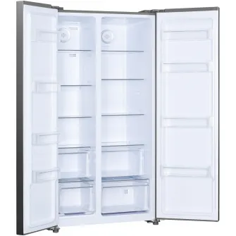 Side by side Beko GNO5324XPN, 532 l, Clasa C, No Frost, Iluminare LED, Door open buzzer, Functie Eco, H 177 cm, Culoare Otel inoxidabil