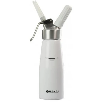 Sifon frisca Kitchen Line, Hendi, 0,5 l, aluminiu