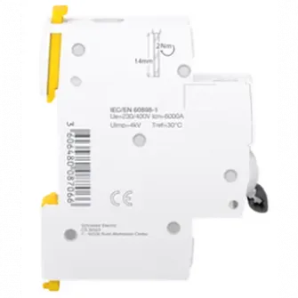 Siguranta electrica automata SCHNEIDER A9K24125, 1P, 6000A, curba C, 25 A