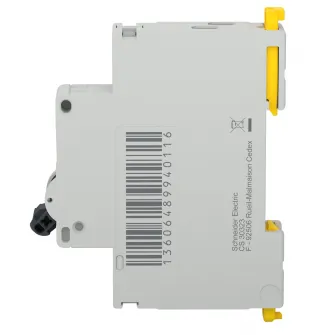 Siguranta electrica automata Schneider Easy9, 1P+N, 16A, 4500 C, termo-magnetic, Clipsabil