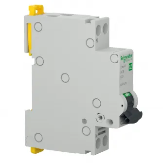 Siguranta electrica automata Schneider Easy9, 1P+N, 20A, 4500 C, termo-magnetic, Clipsabil