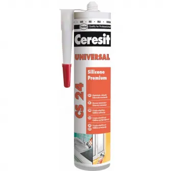 Silicon universal Ceresit CS 24, 280 ml, transparent