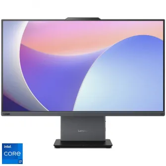 Sistem All-in-One Lenovo ThinkCentre neo 50a 27 Gen 5 cu procesor Intel® Core™ i7-13620H pana la 4.9GHz, 27'' Full HD IPS, Touch, 32GB DDR5, 1TB SSD, Intel® UHD Graphics, Windows® 11 Pro, Luna Grey, 3y on-site Premium Care