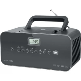 Sistem Audio Muse M-28 DG, CD, Radio, Negru